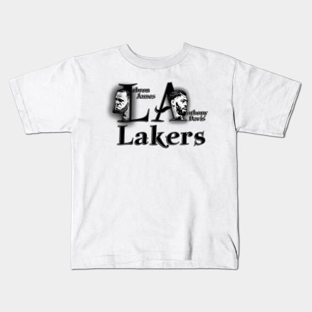 Lakers Kids T-Shirt by gagashirt